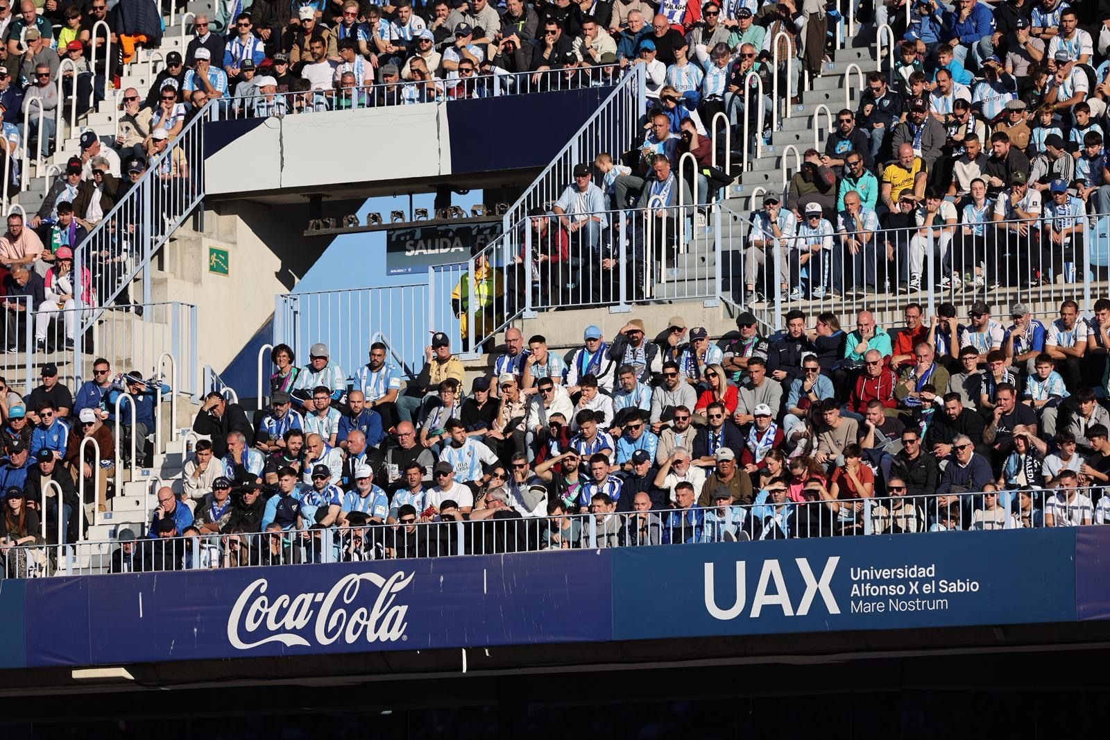 Búscate en las gradas en el Málaga CF-Ceuta