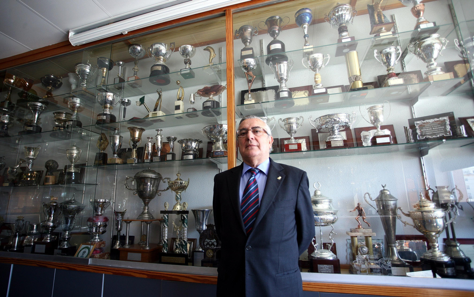 Francisco de Paula Molina, en su etapa al frente del Unicaja