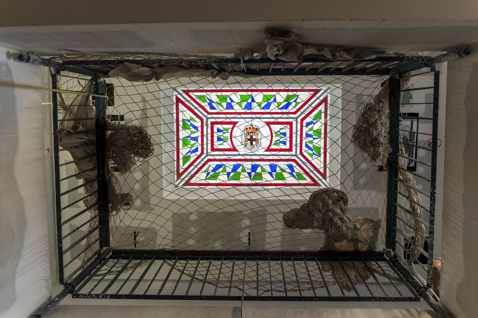 Fotogalería de las obras del Preventorio: el jardín vertical, protagonista de la rehabilitación