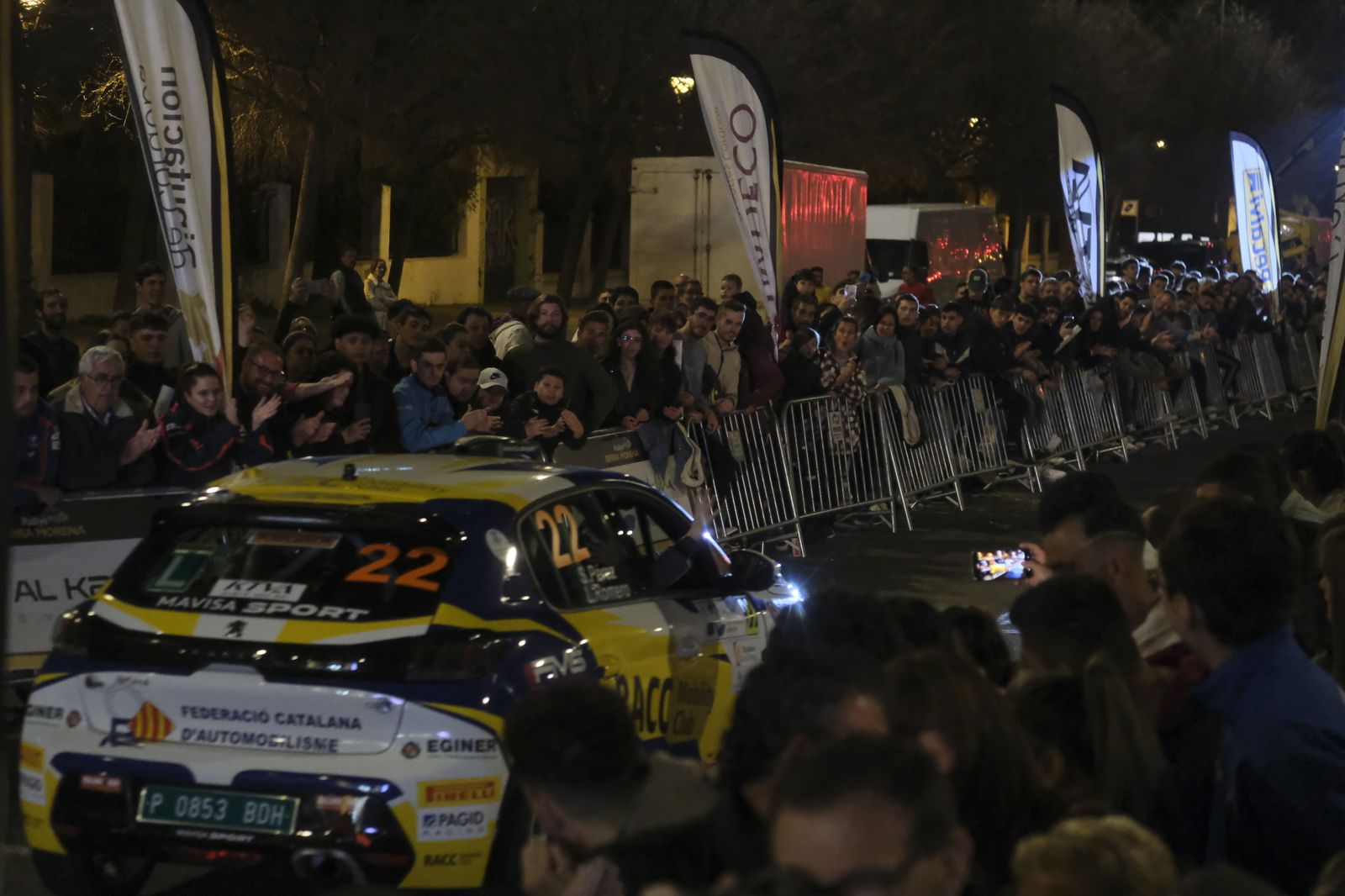 Así ha sido la ceremonia de salida del Rallye Sierra Morena 2023
