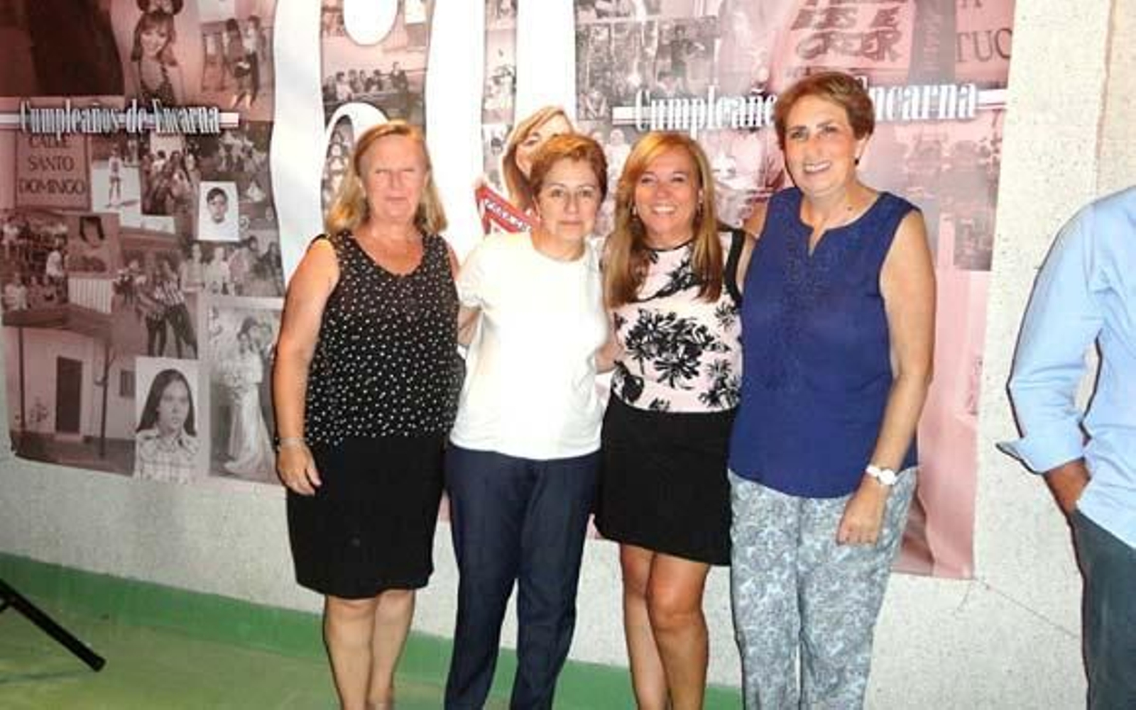 Florencia Espinosa, Ana García Pérez, Encarna Díaz y Mariví Domínguez Ortega.  Foto: Ignacio Casas de Ciria