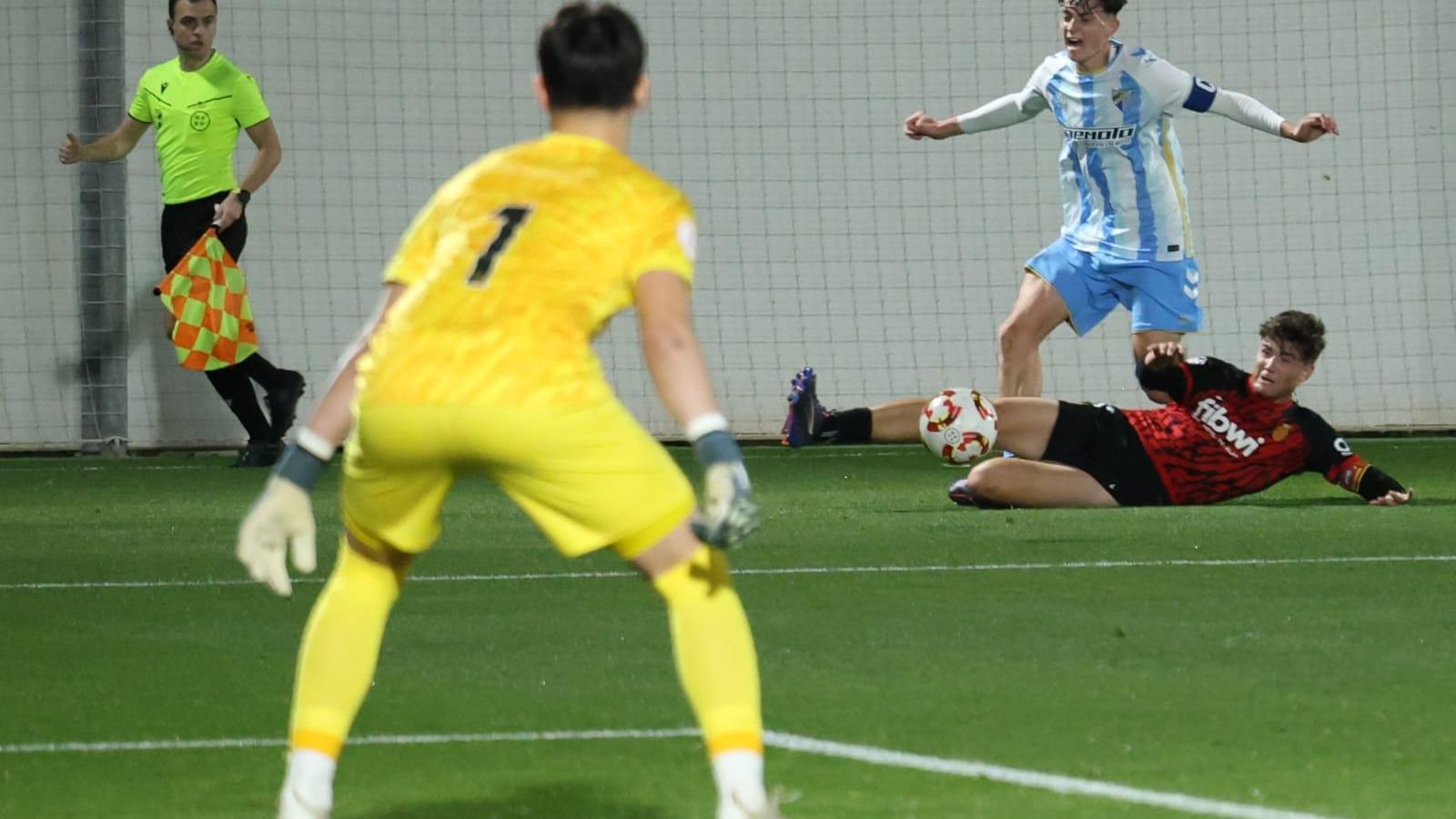 Épica remontada del Málaga CF al Mallorca en la Copa del Rey Juvenil