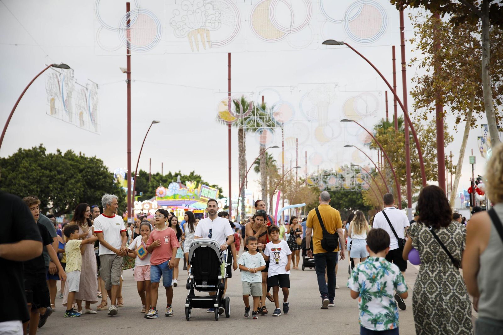 Las imágenes del lunes en la Feria de Almería sin ruidos