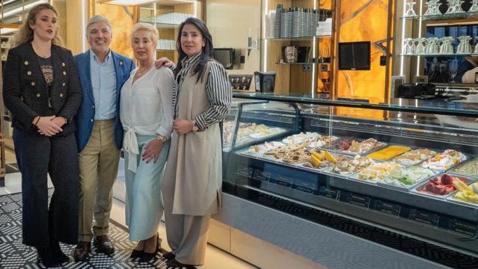 La quinta generación que regenta Helados Toni