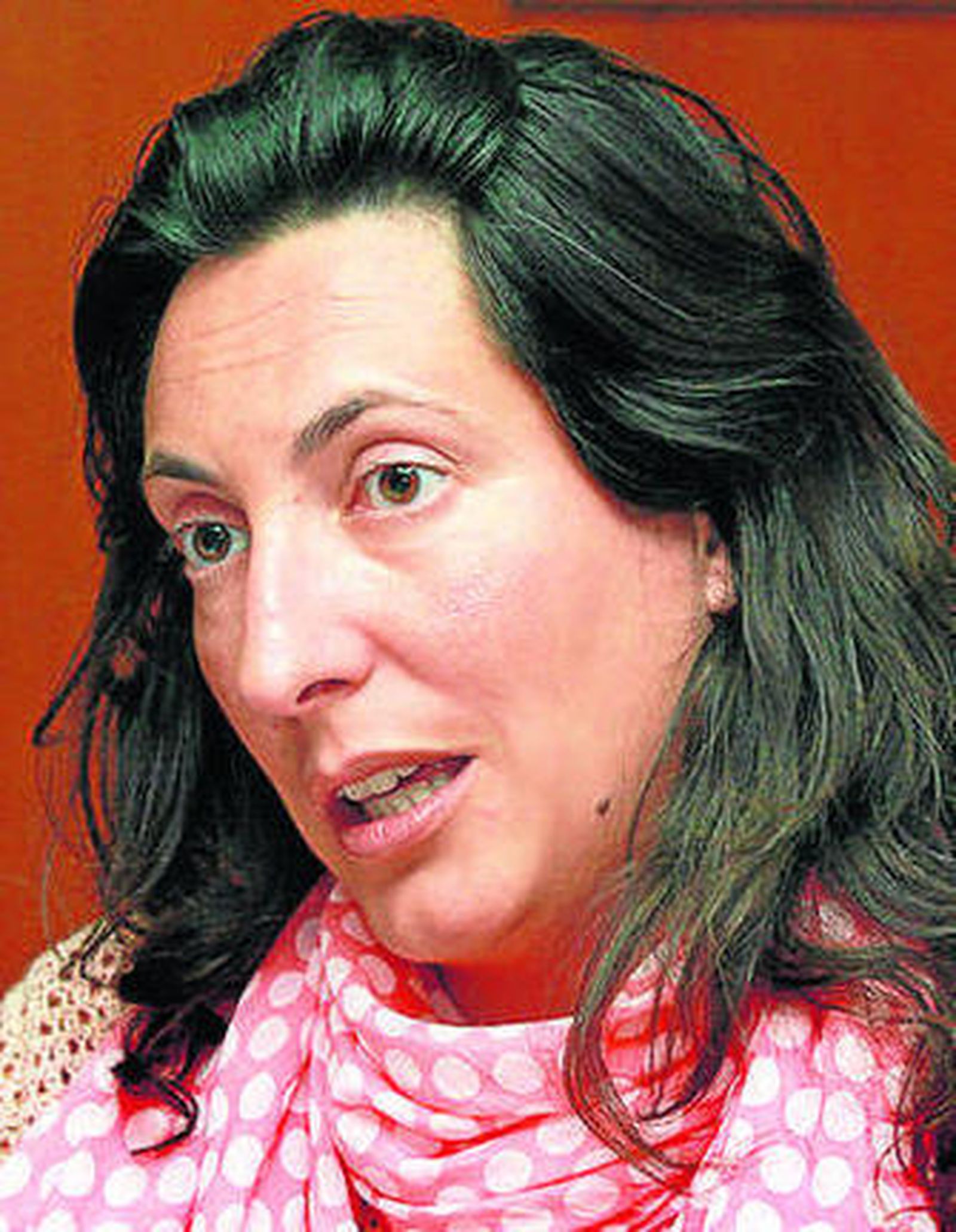 Loles López, en la Casa Colón.