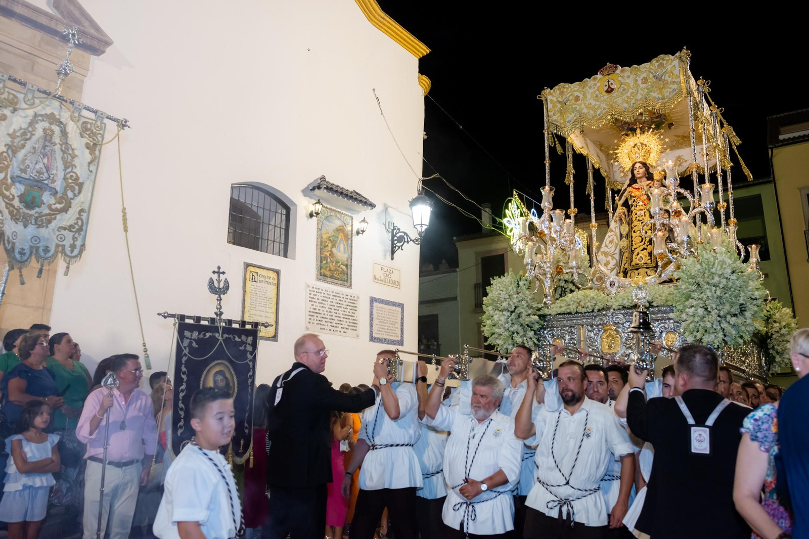 Los momentos más especielas de la procesión de la Virgen del Carmen en Rute, en imágenes