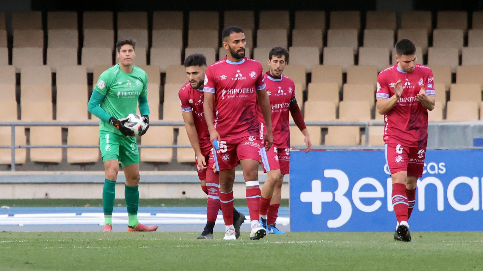 Xerez DFC contra UCAM Murcia en Chapín