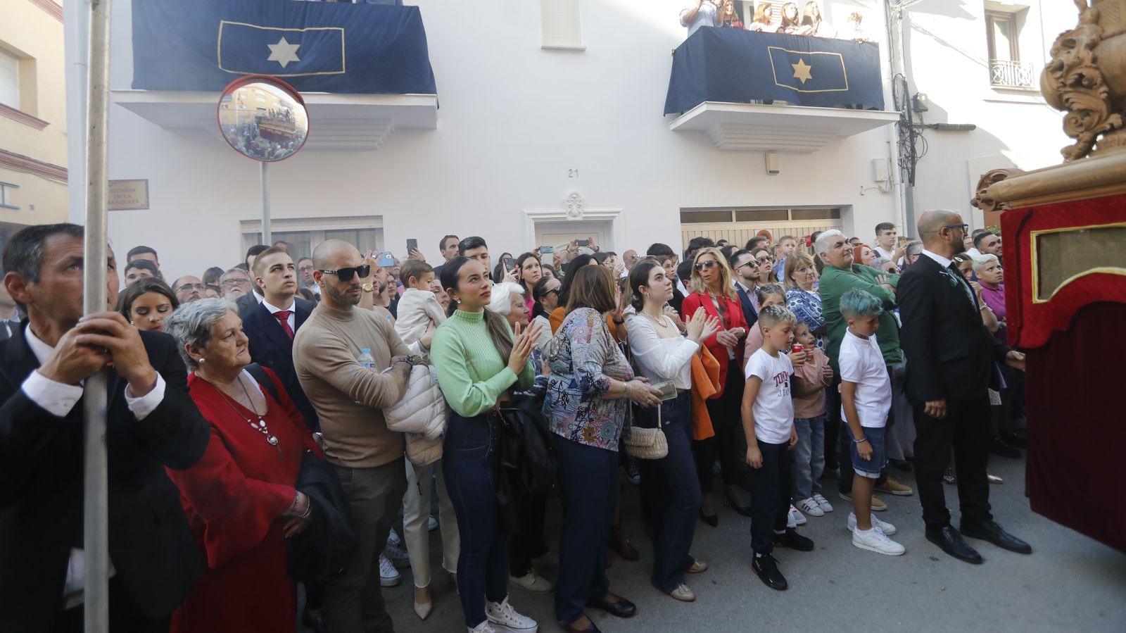 Fotos del Domingo de Ramos  en La Línea: Sagrada Flagelación y María Santísima de la Estrella