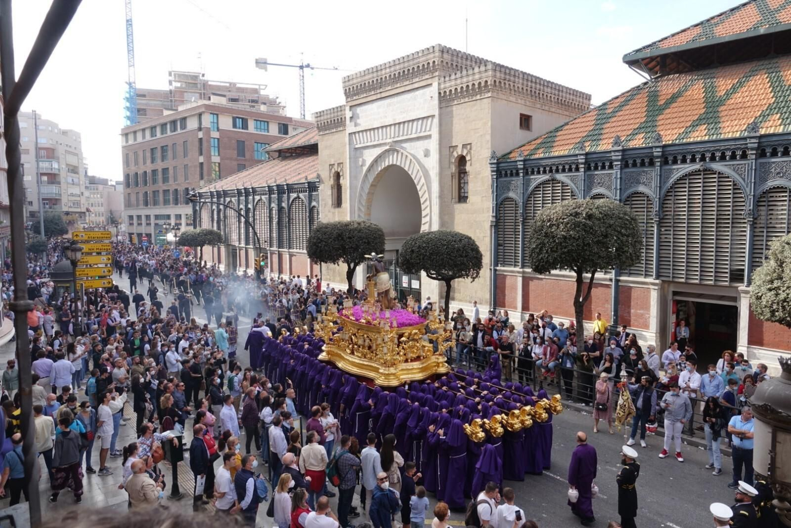 Las fotos del Cristo de los Gitanos en la procesión Magna de Málaga