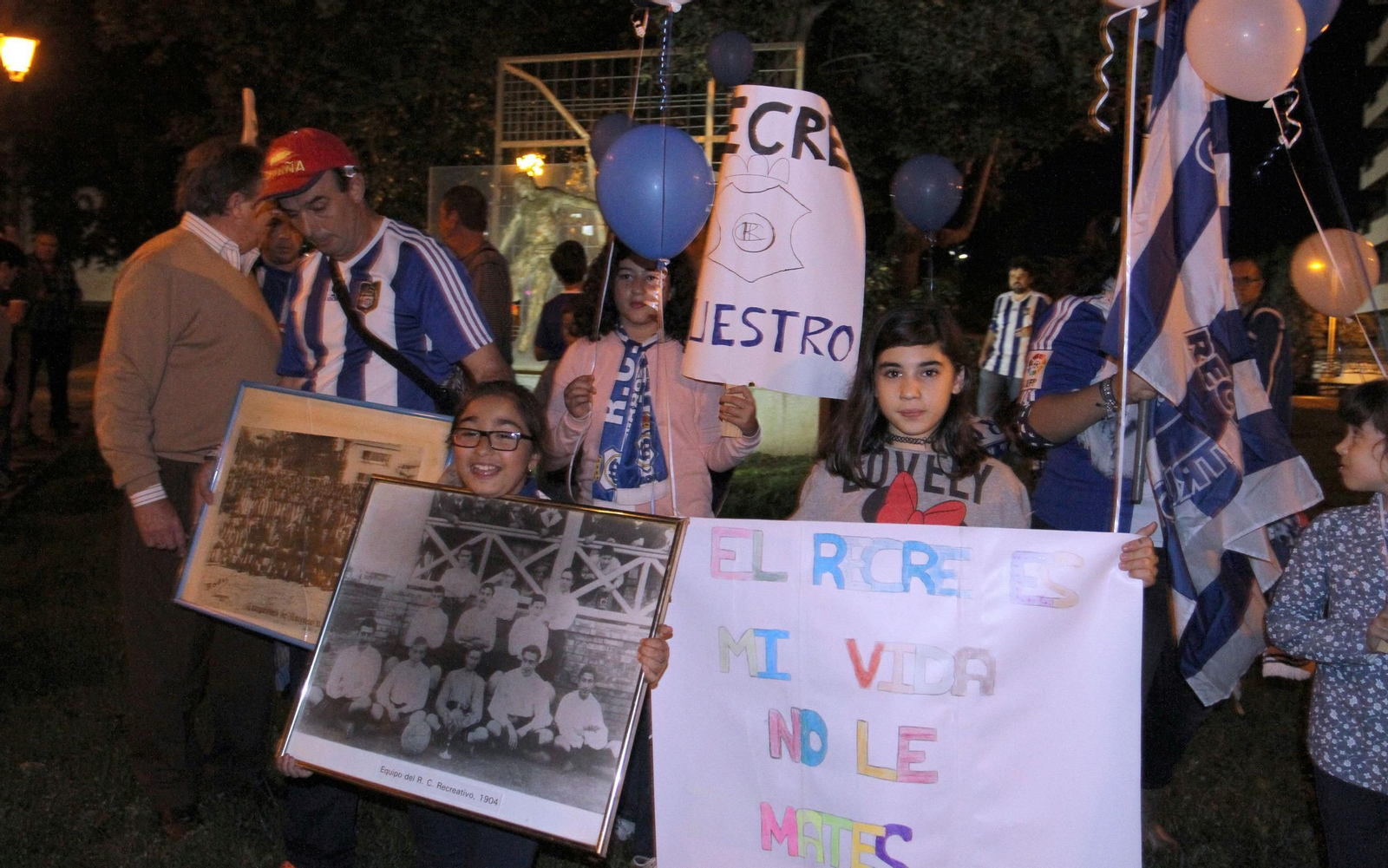 Así vivió Huelva la manifestación 'Huelva por su Recre'