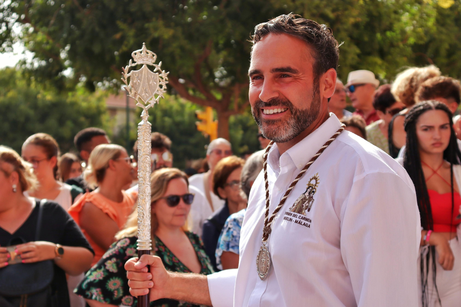 La Virgen del Carmen de Huelin, en fotos
