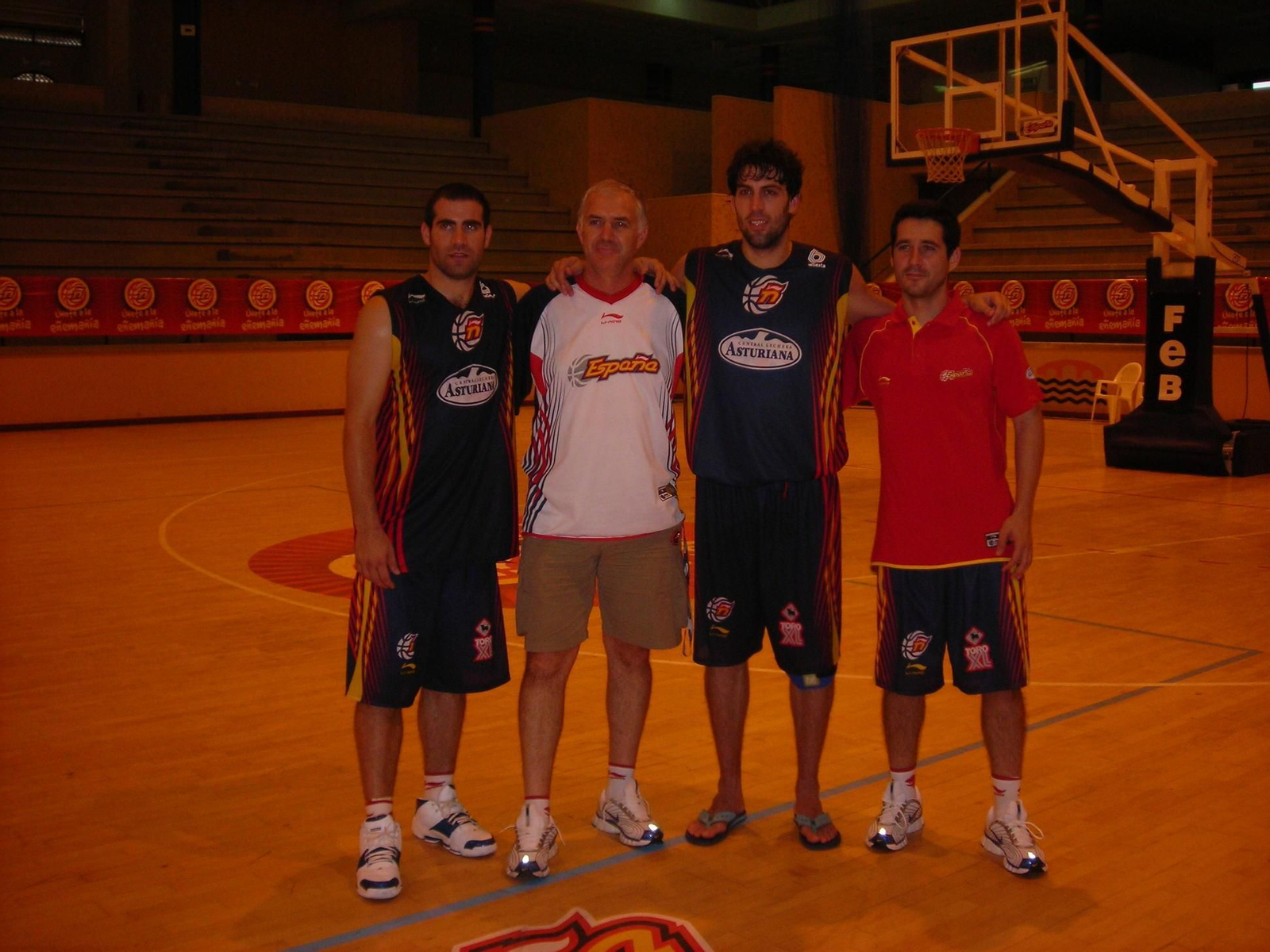Las fotos de Manolo Rubia en su etapa en el Unicaja