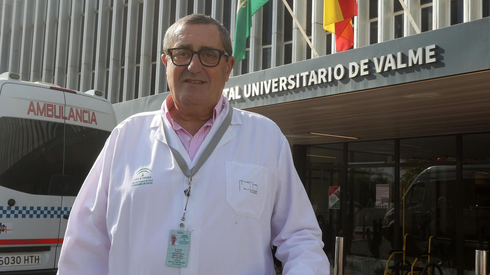 El doctor Juan Antonio Pineda Vergara, facultativo de la Unidad de Enfermedades Infecciosas del Hospital Universitario de Valme (Sevilla). El doctor Juan Antonio Pineda Vergara, facultativo de la Unidad de Enfermedades Infecciosas del Hospital Universitario de Valme (Sevilla).