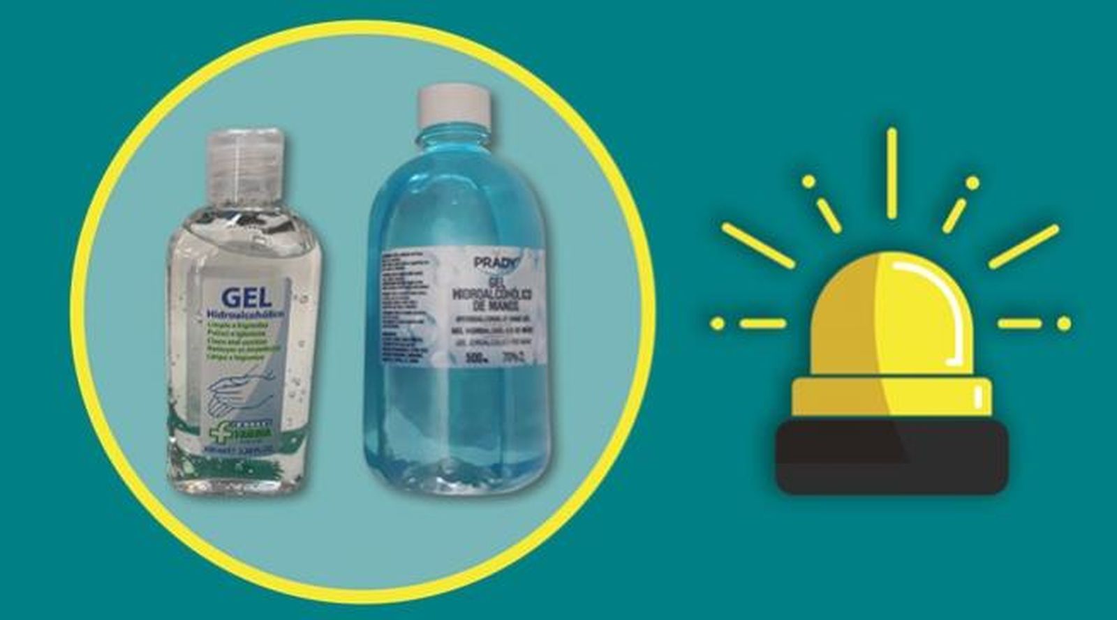 La alerta lanzada por la UE sobre la falta de efectividad de los dos geles españoles.