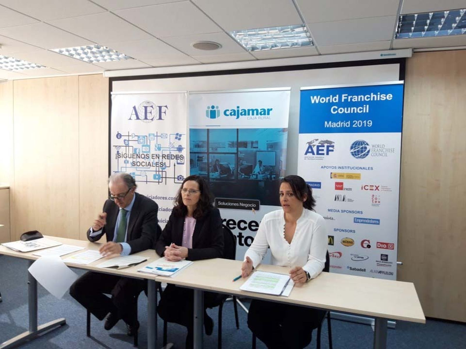 Presentación del informe 'La Franquicia en España 2019'.