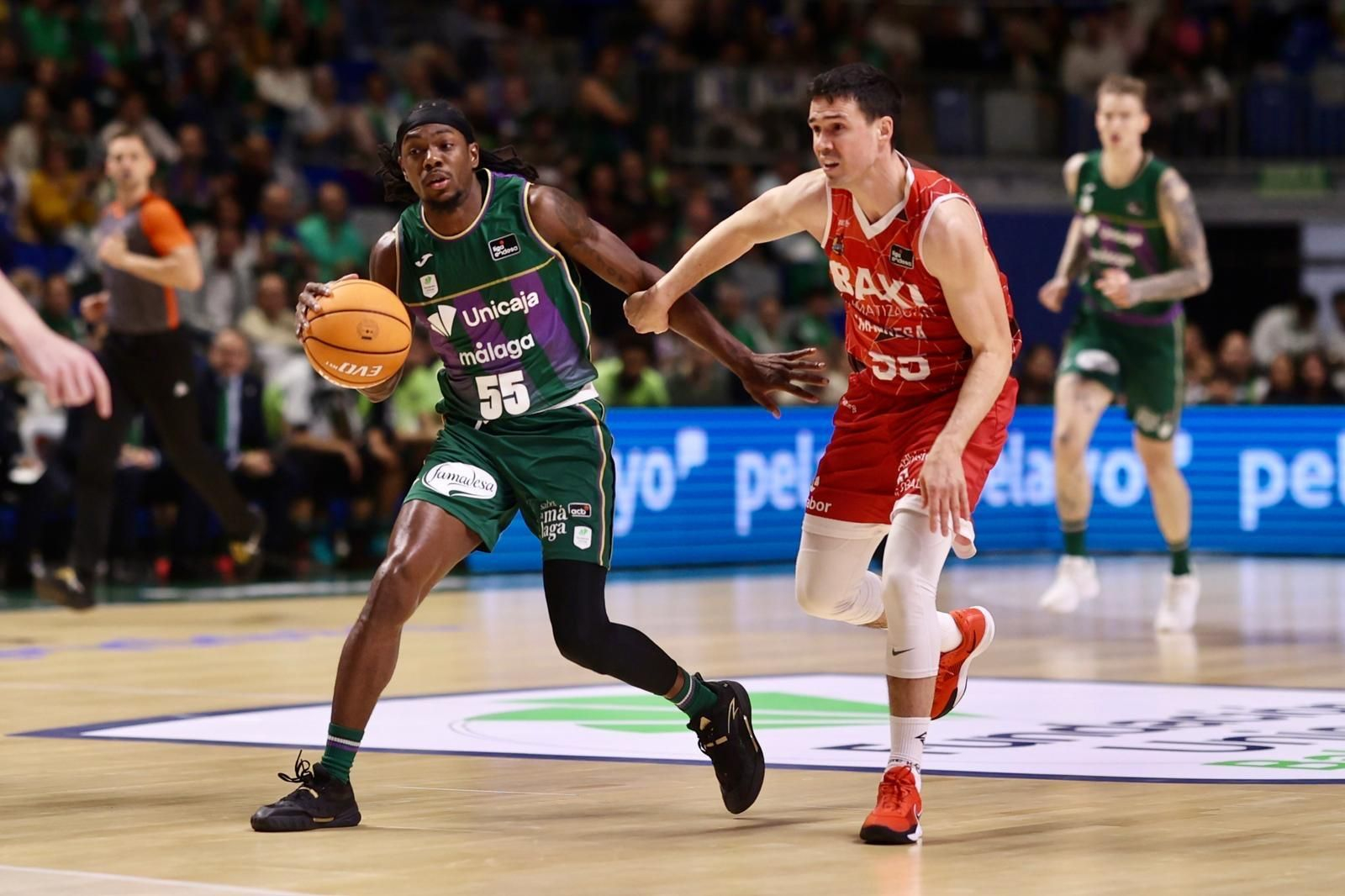 El Unicaja-Baxi Manresa, en fotos