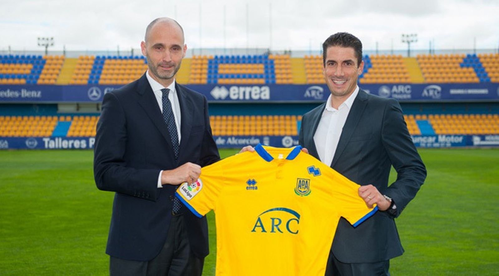 Julio Velázquez, en su presentación como entrenador del Alcorcón.