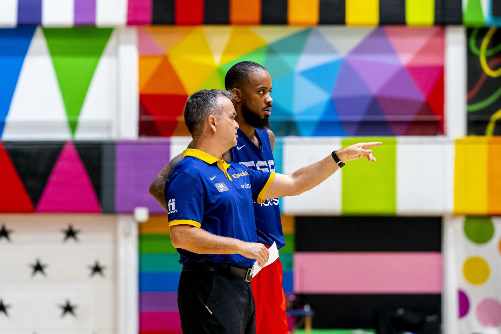 Fotos: Alberto Díaz, Brizuela y Barreiro ya entrenan con España
