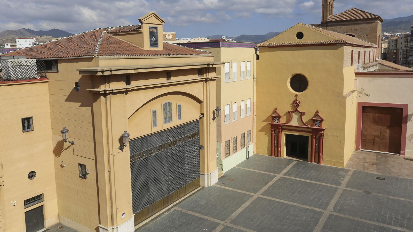 La iglesia de Santo Domingo.