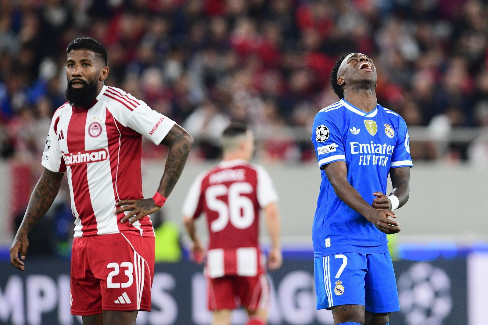 Las imágenes del Olympiacos-Real Madrid