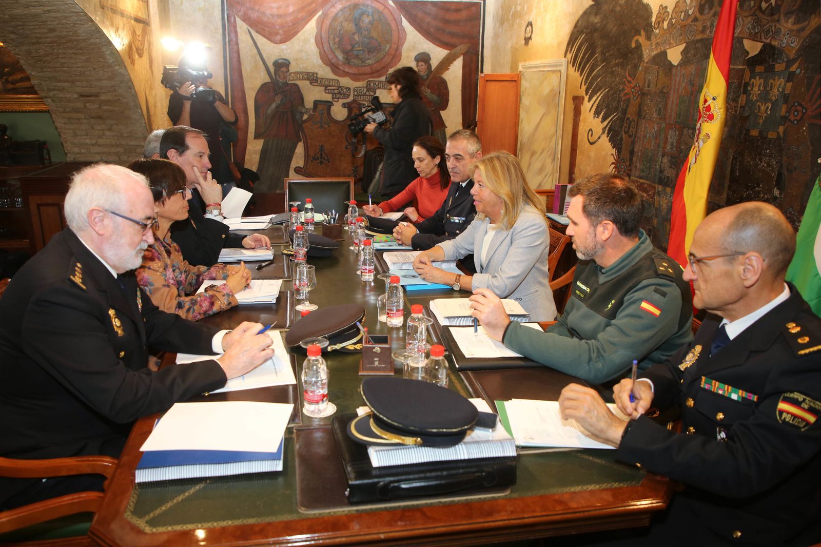 Junta Local de Seguridad celebrada en Marbella.