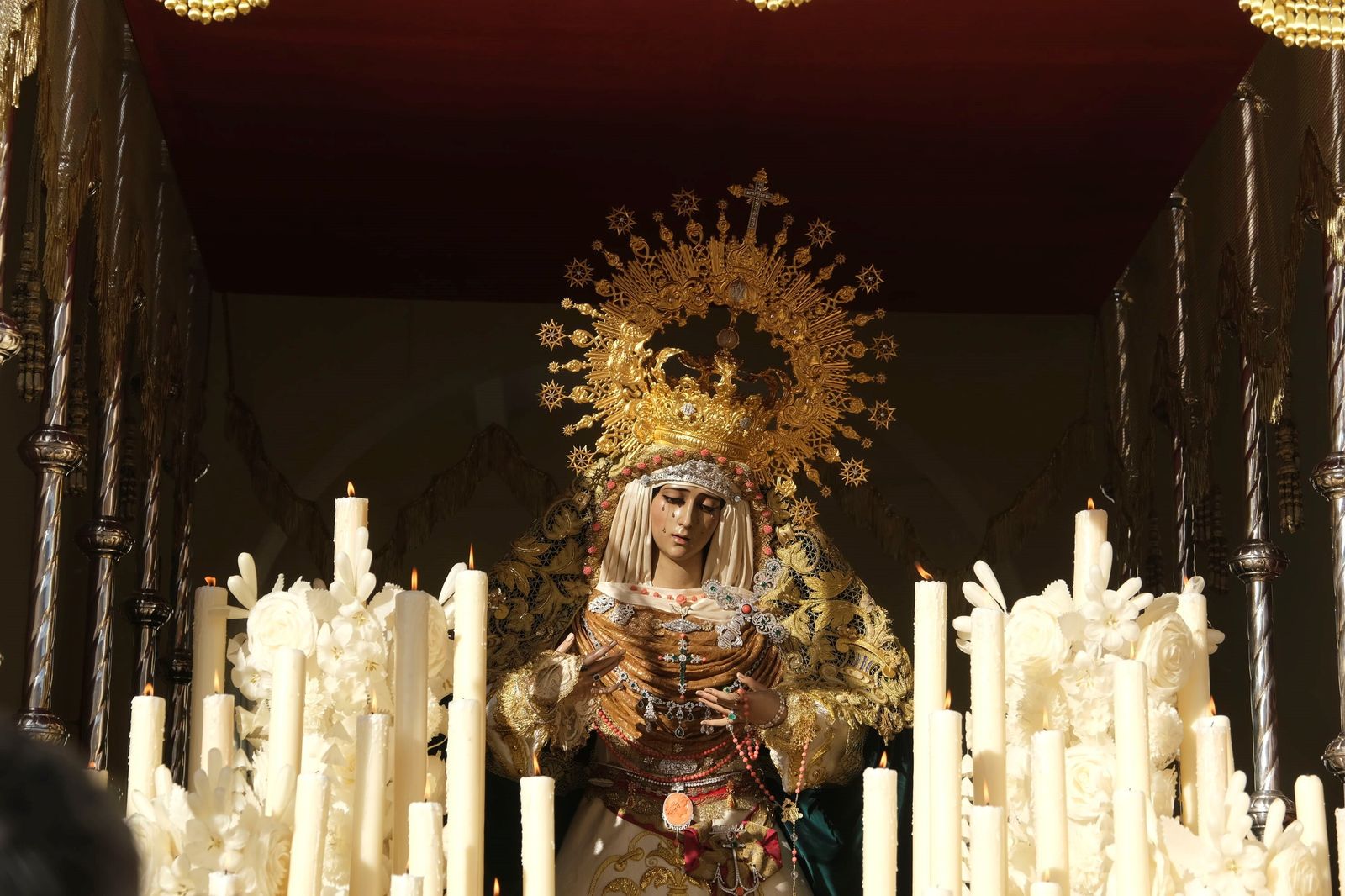 Sábado de Pasión en Córdoba: la procesión de la Prohermandad de la O, en imágenes