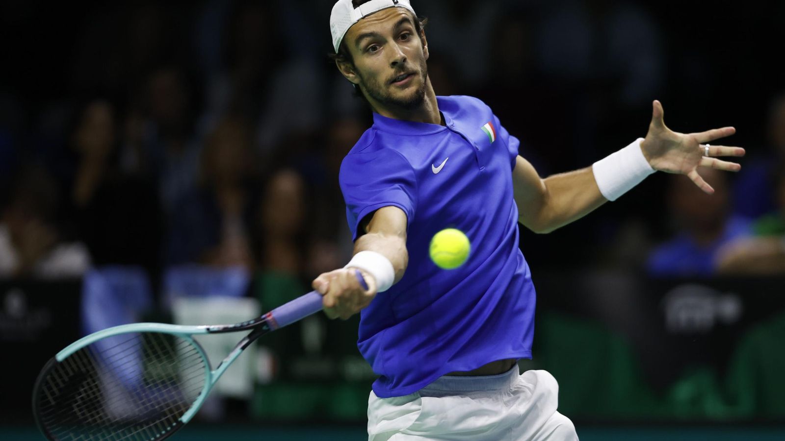 Copa Davis: Francisco Cerundolo pasa por encima de Musetti y Argentina domina 1-0 a Italia