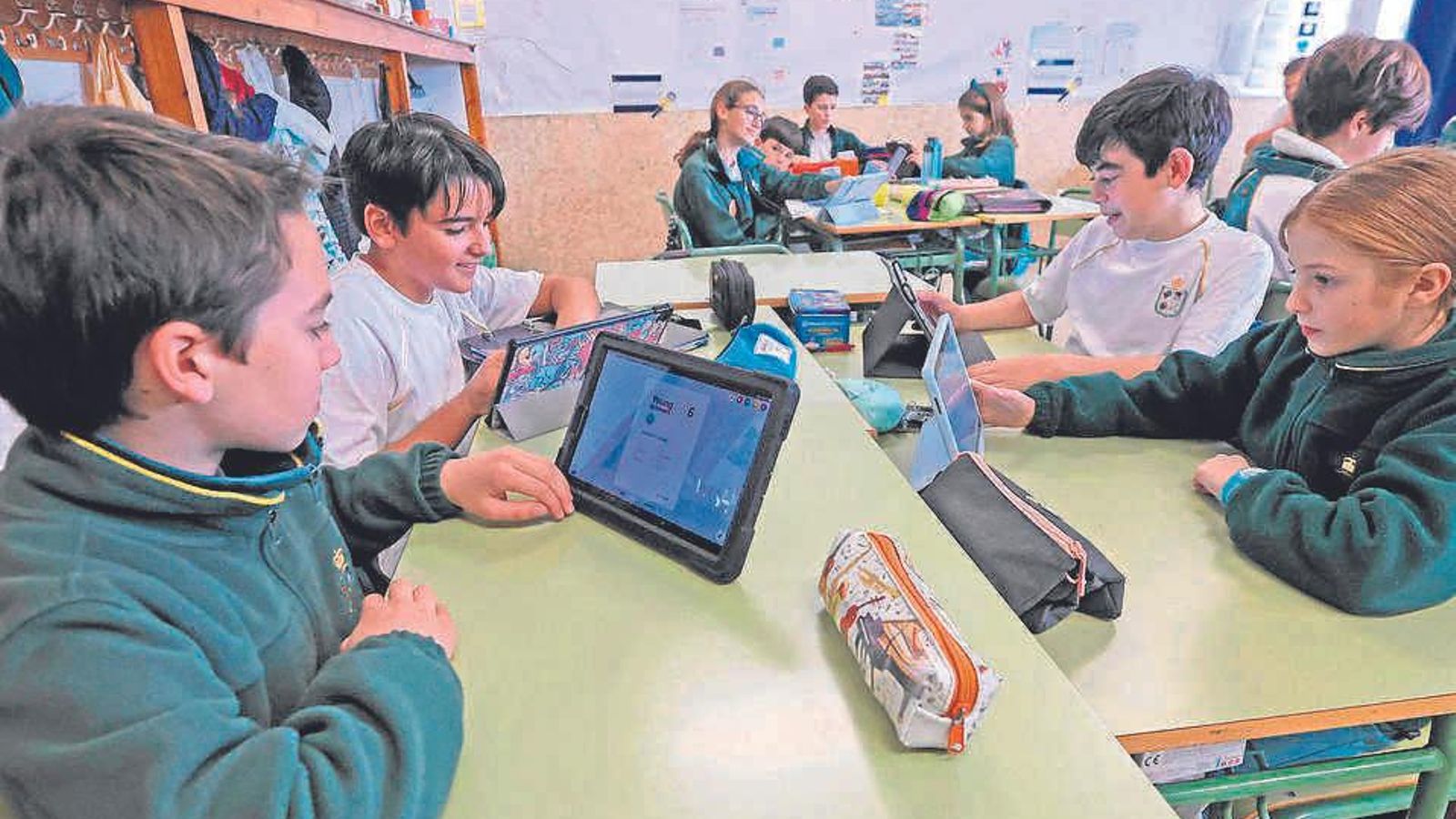 Aulas del colegio San José.