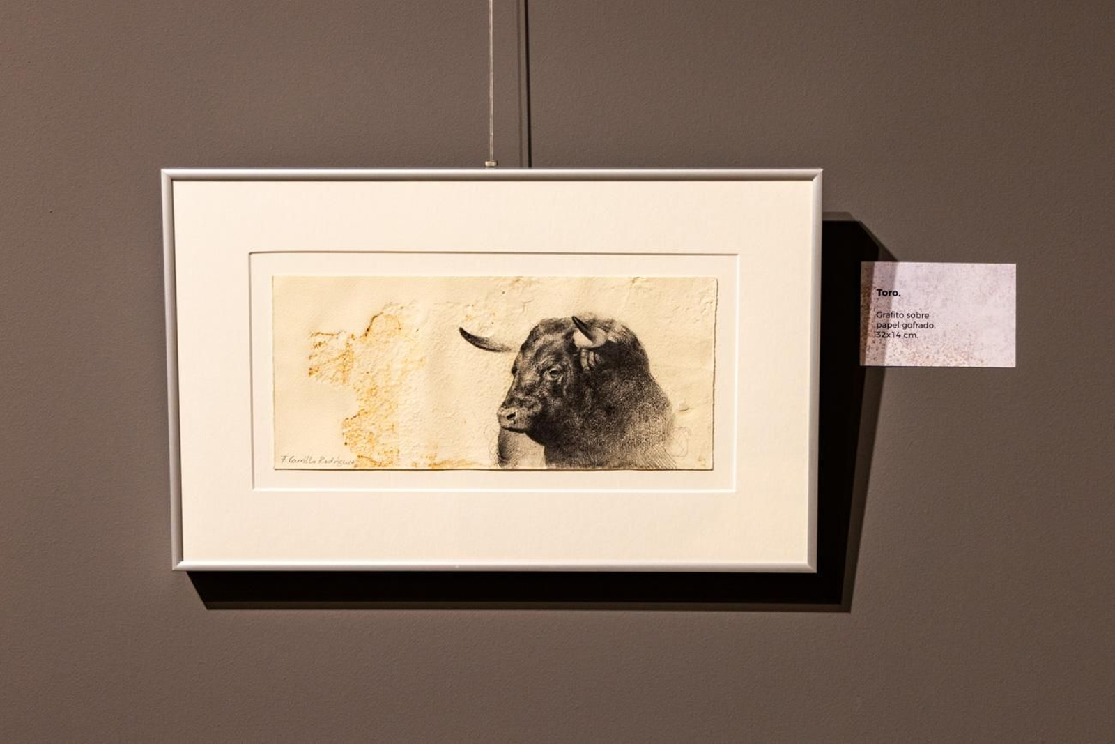 Inauguración de la exposición 'Materia común', de los pintores Paco y Alberto Carrillo