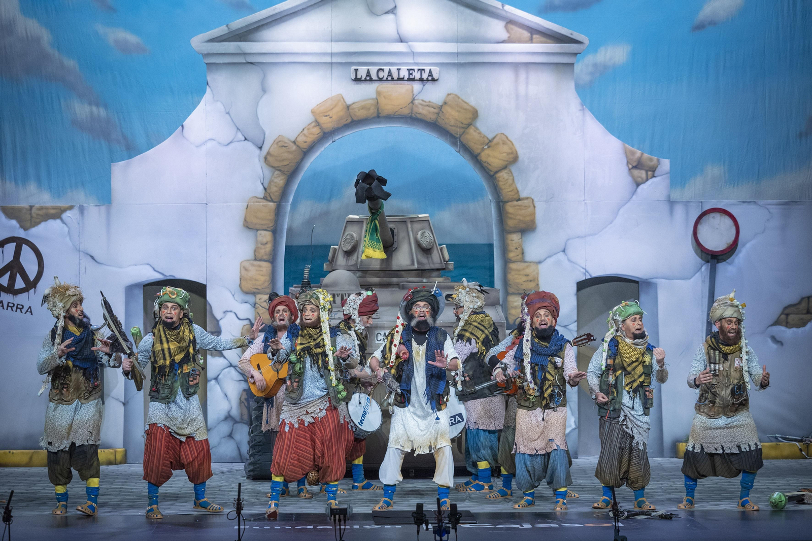 Chirigota 'Frente talibán de la república irreverente de Kadikadistán'