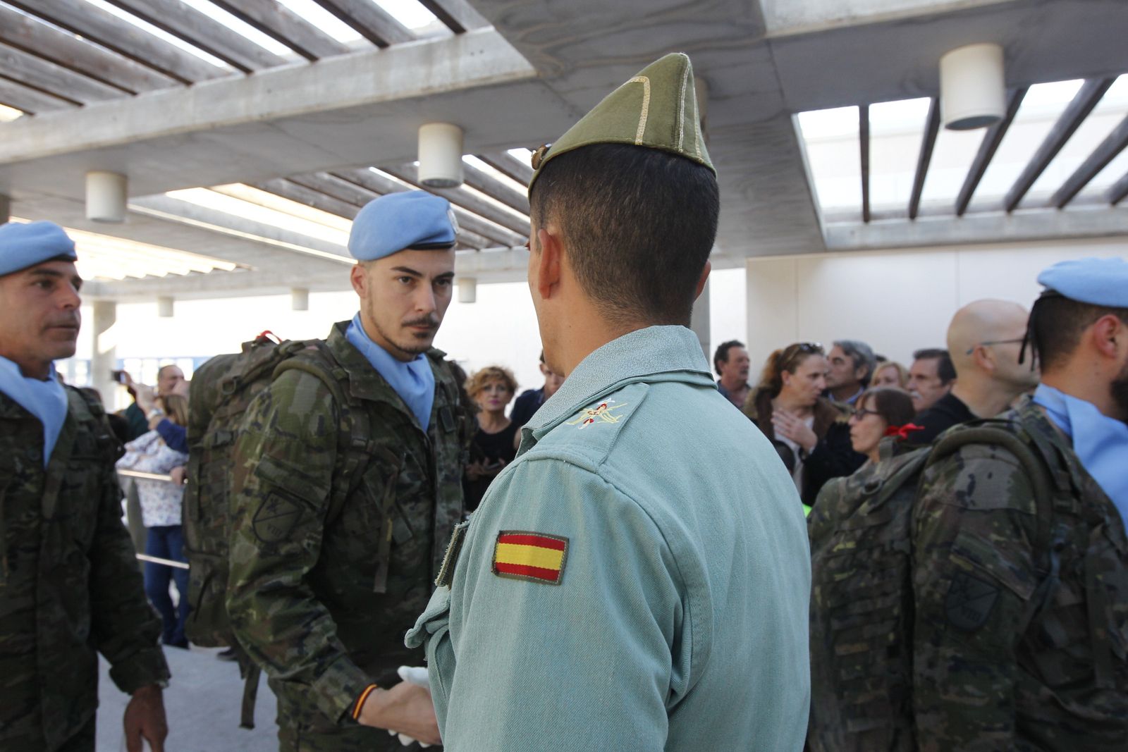 Fotogalería despedida contingente militar al Líbano