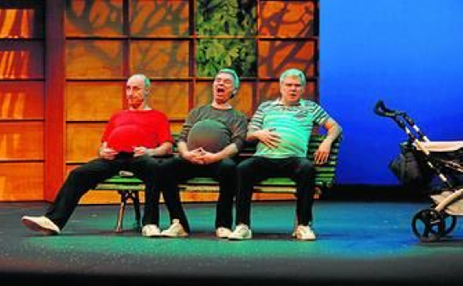 Tricicle, en una escena de 'Garrick'.