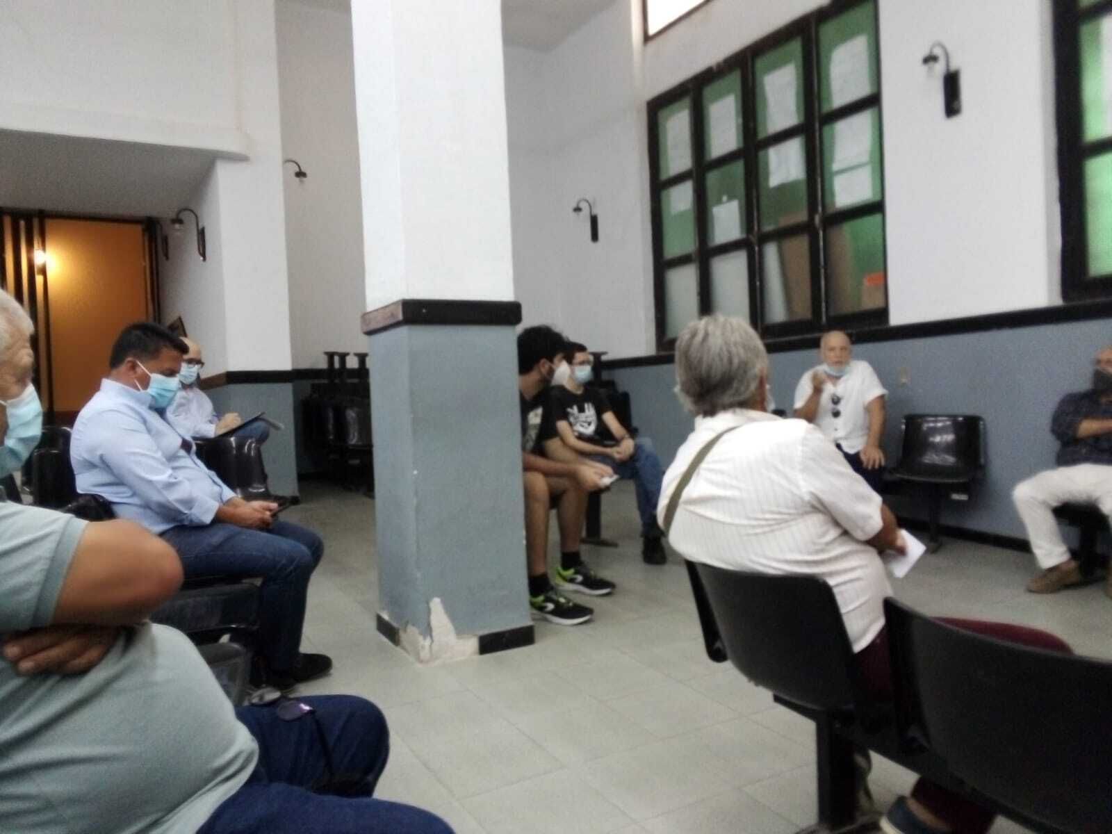 Un momento del encuentro celebrado el lunes.