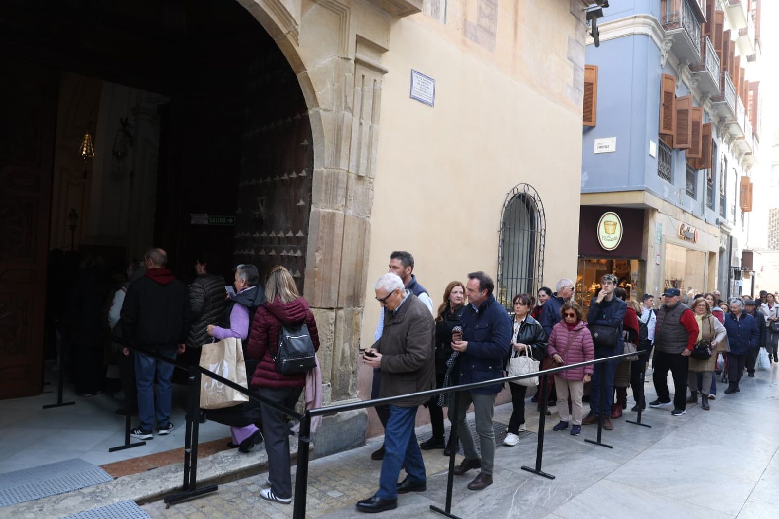 Veneración al Cristo de Medinaceli el primer viernes de marzo.