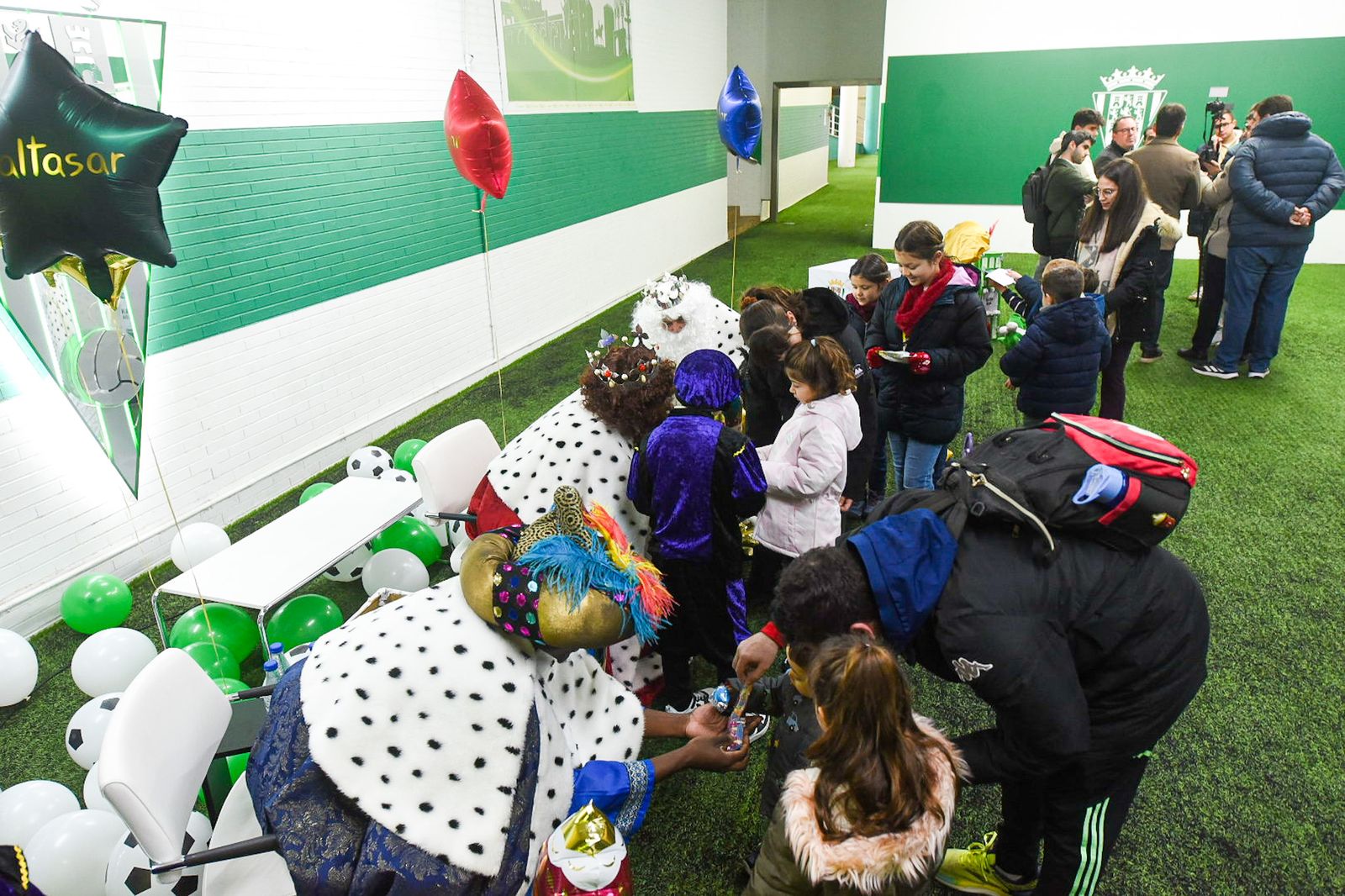 Las mejores fotos de la recepción del Córdoba CF a los Reyes Magos en El Arcángel