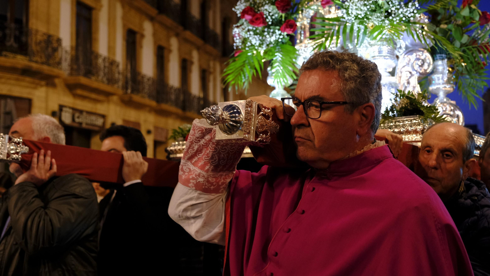 Las imágenes del Vía Crucis del Cristo de la Escucha