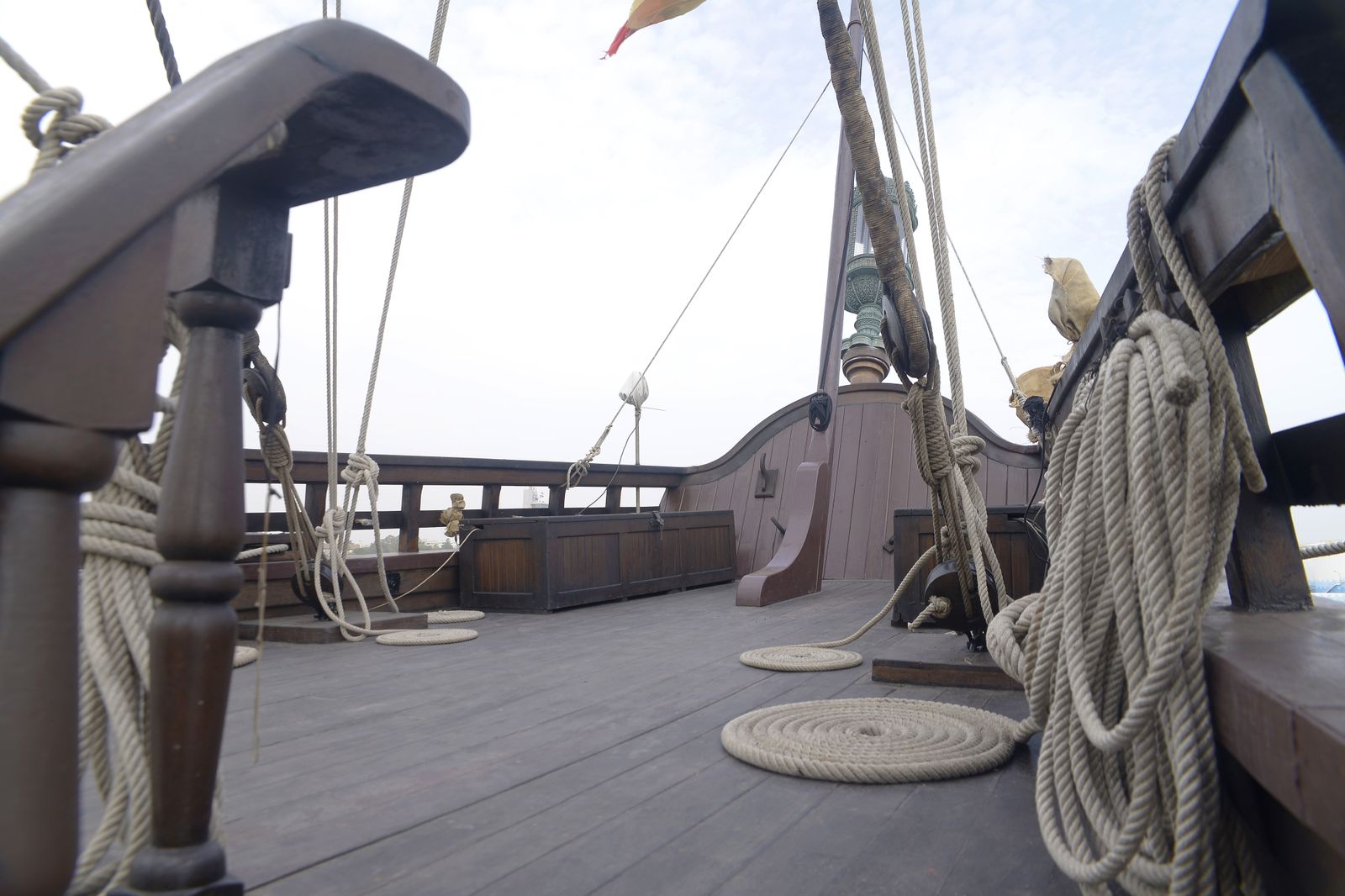 Escala del galeón Andalucía  en Algeciras