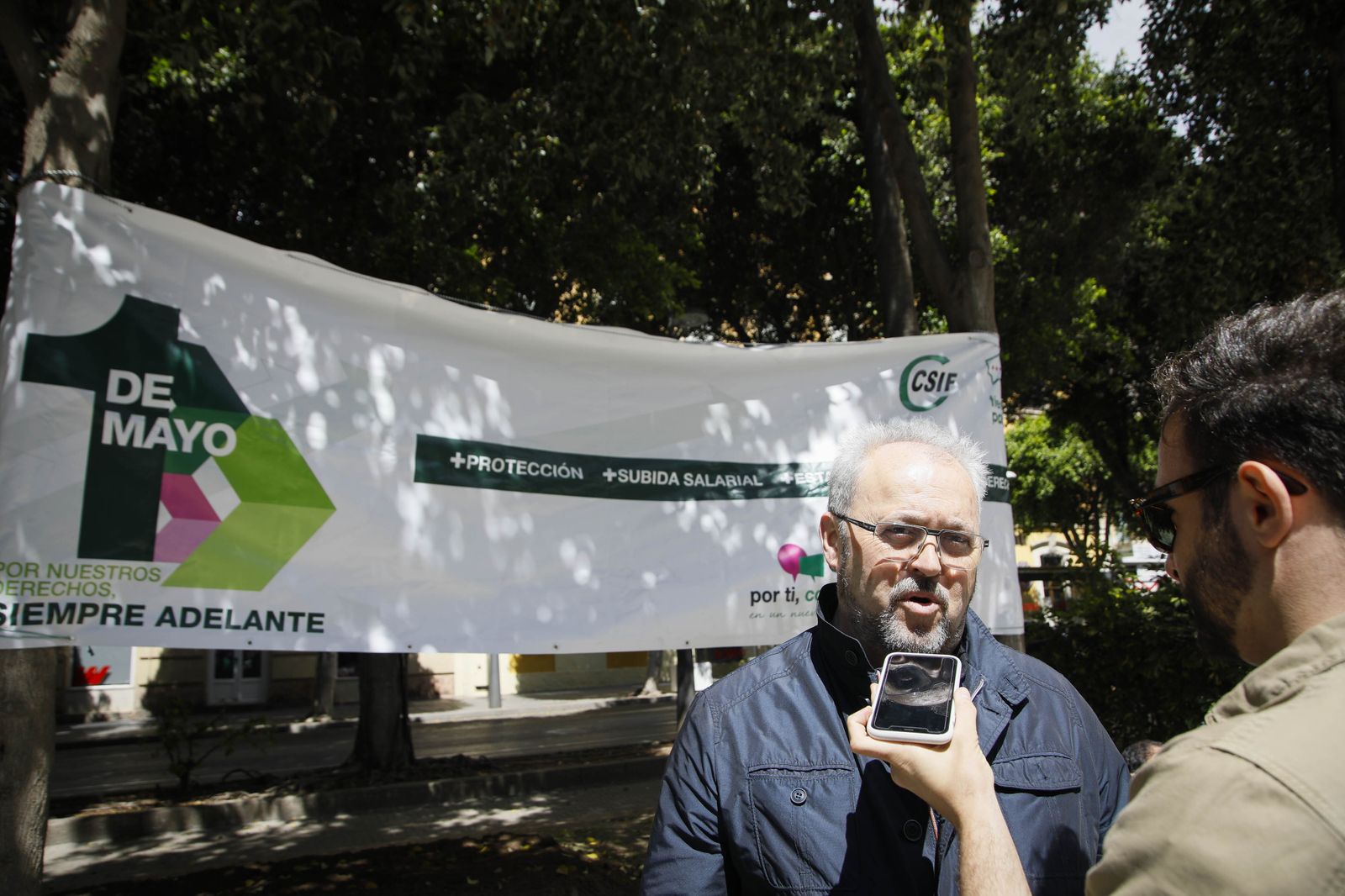 Las imágenes del CSIF en la celebración del Día del Trabajador en Almería