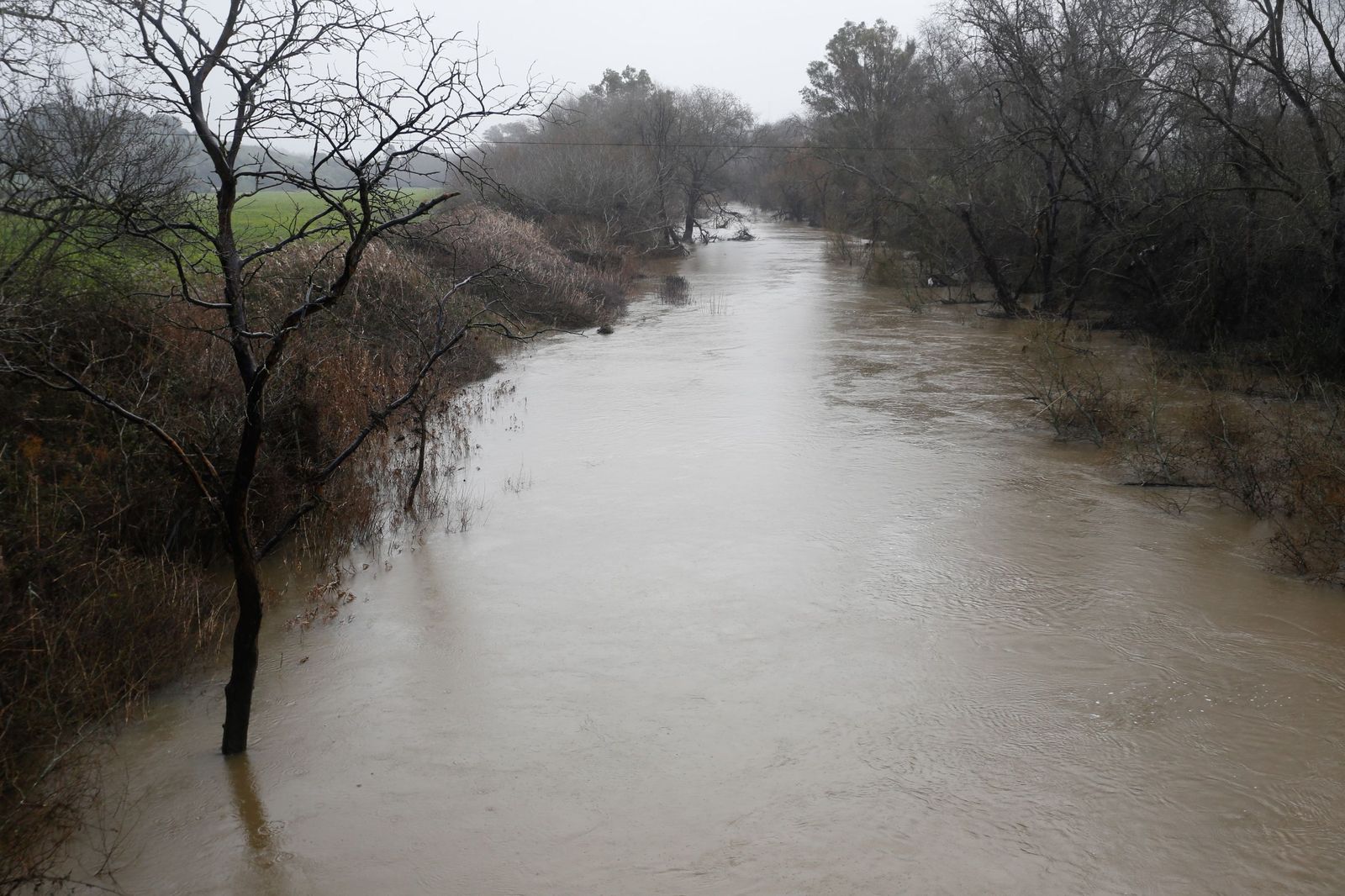 Fotos: La borrasca Joseph amenaza Jimena con la crecida del Hozgarganta