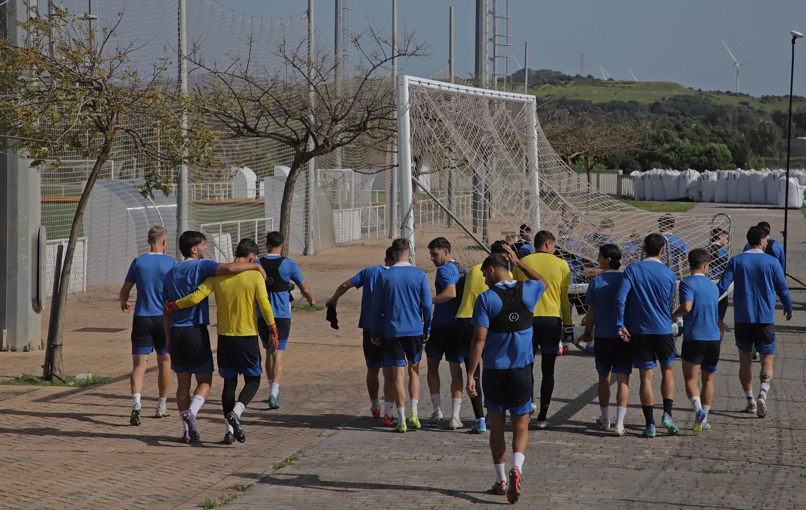 Las fotos del primer entrenamiento del Algeciras para el partido contra el Alcorcón