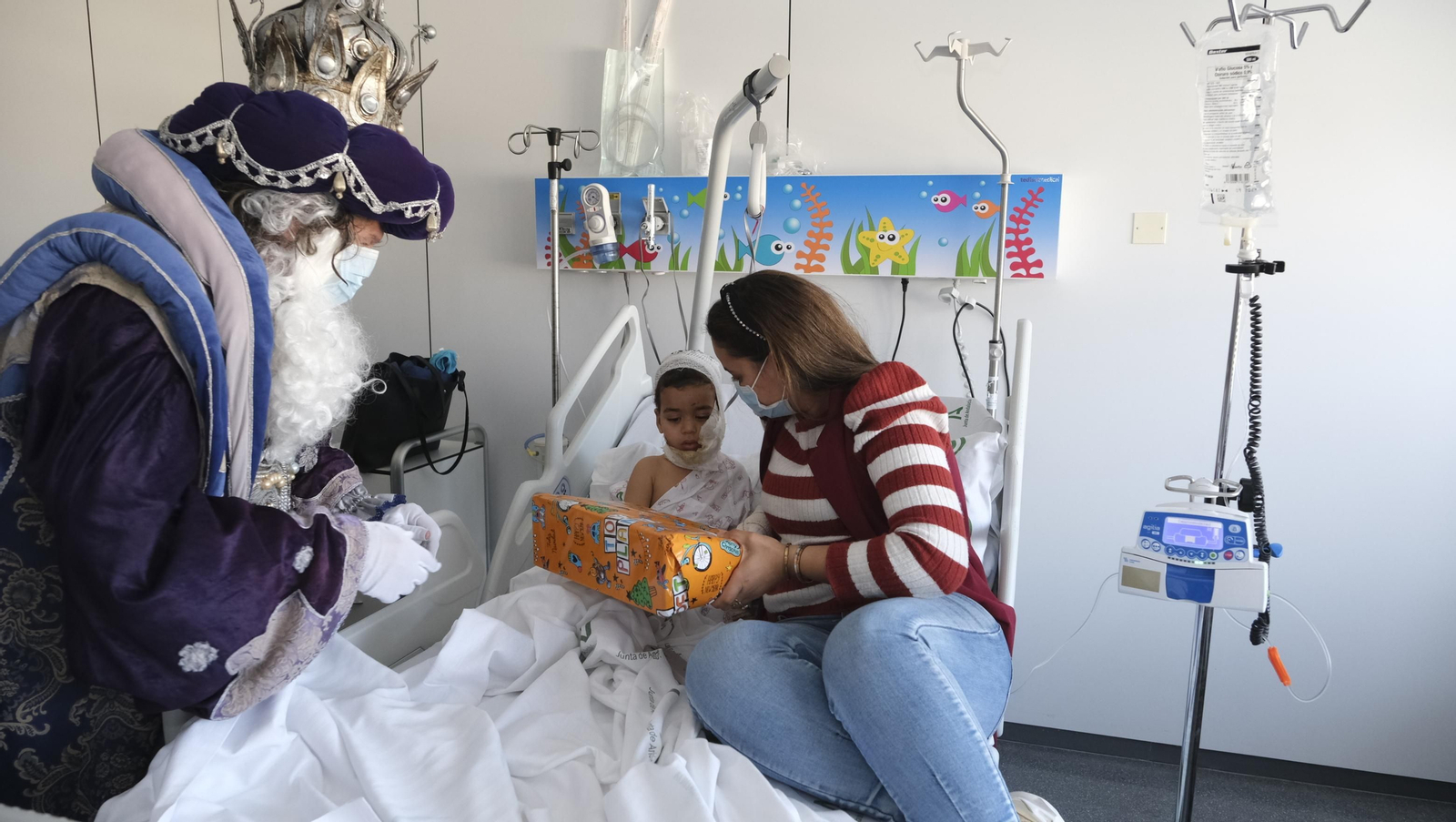 Los Reyes Magos en el Hospital Torrecárdenas de Almería