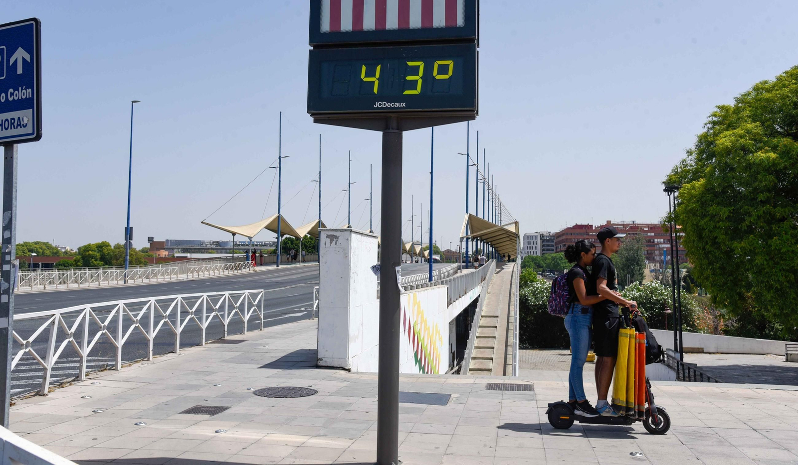 Fotografías de la segunda ola de calor en Sevilla