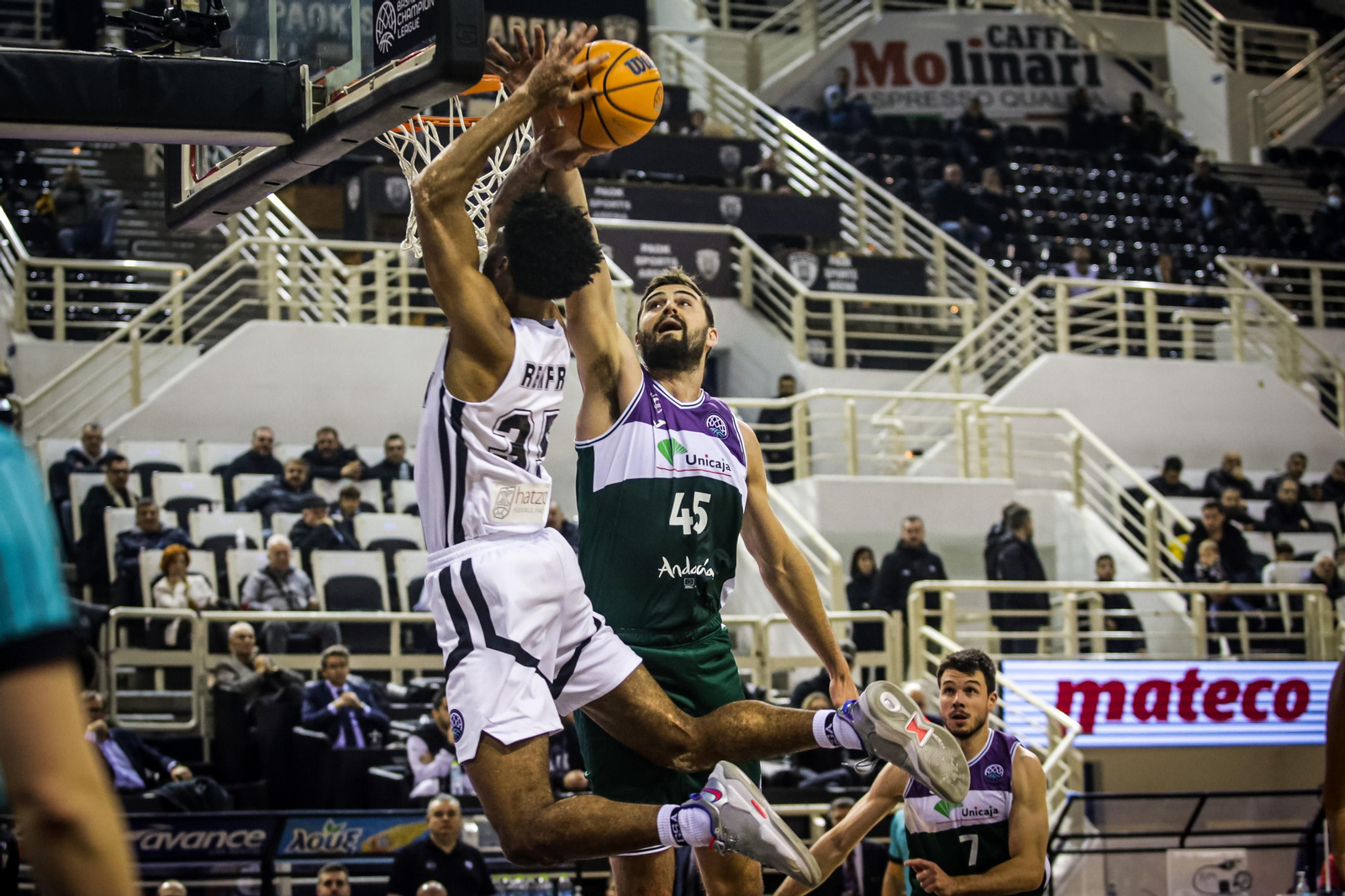 El PAOK - Unicaja, en fotos