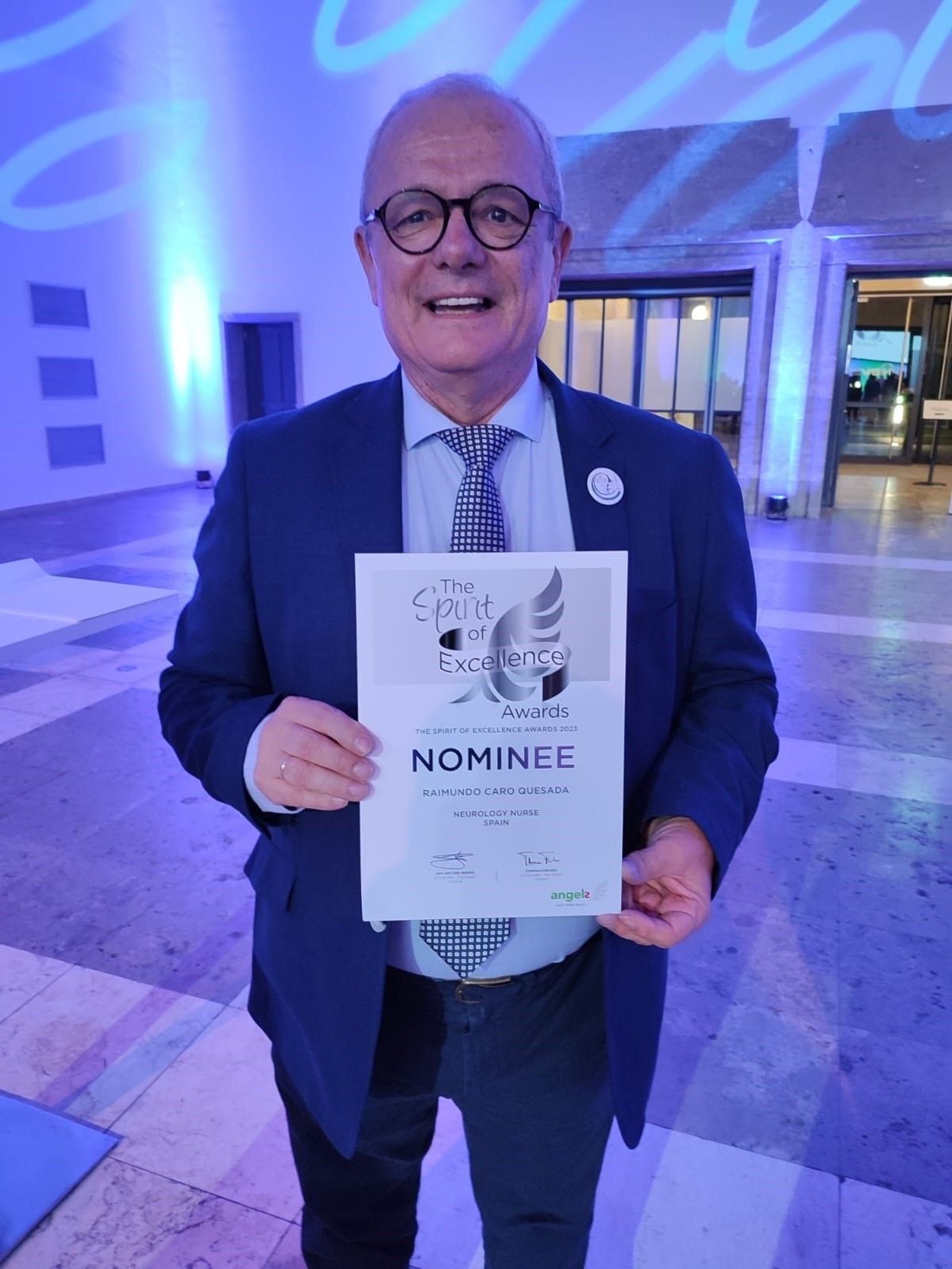 El jefe de bloque de Neurología y Neurofisiología del Hospital Virgen del Rocío, Raimundo Caro.