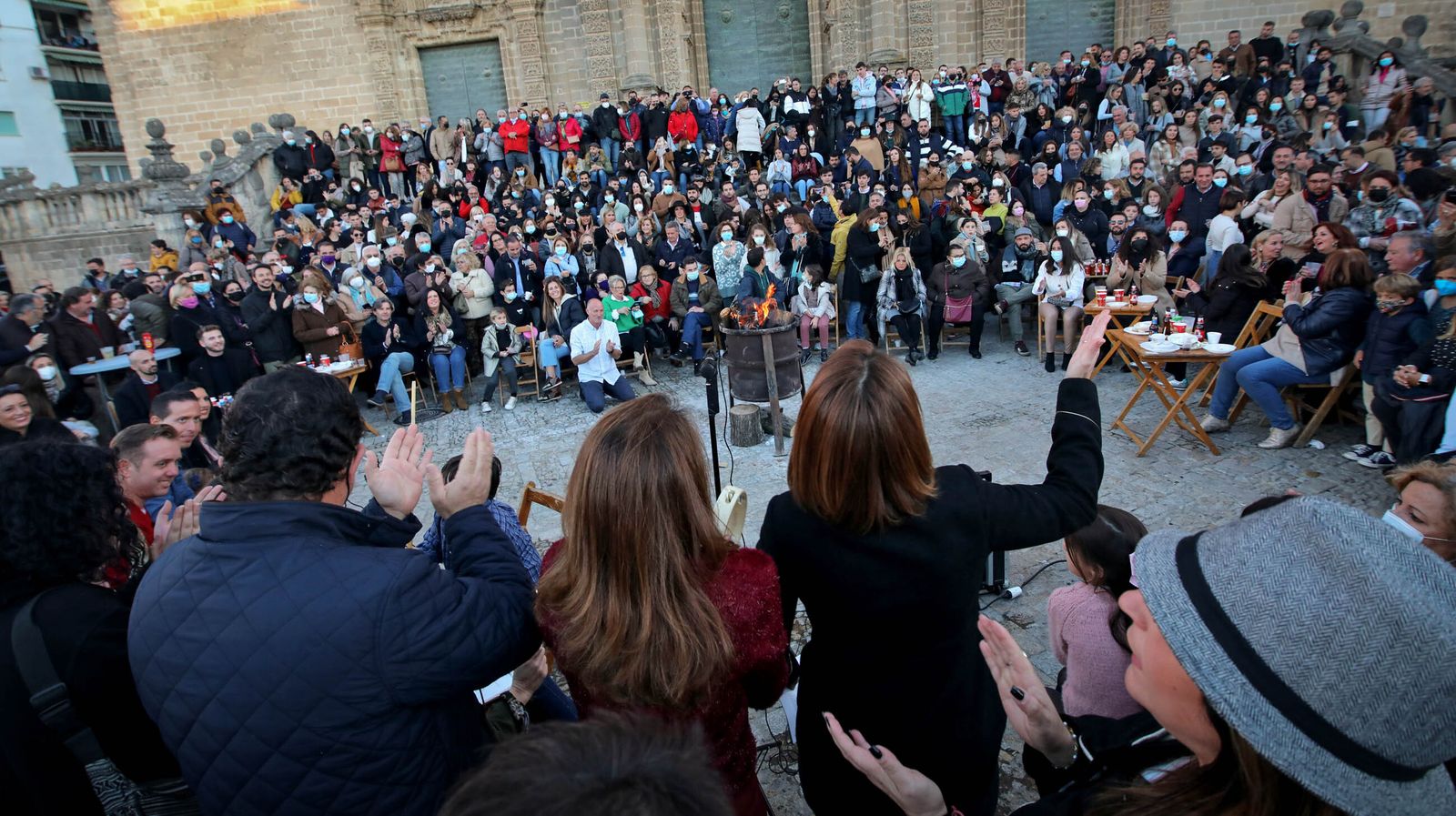 Así se disfrutaron las zambombas el día 6 de diciembre en Jerez
