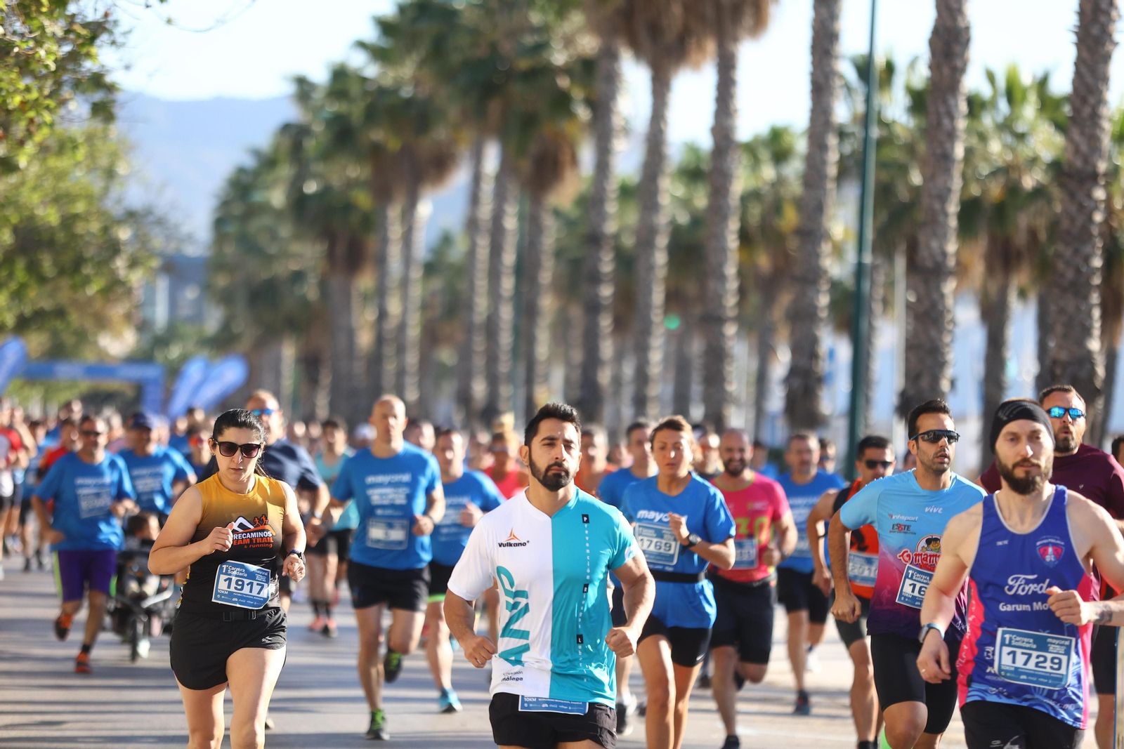 Las mejores fotos de la I Carrera Solidaria Mayoral de Málaga