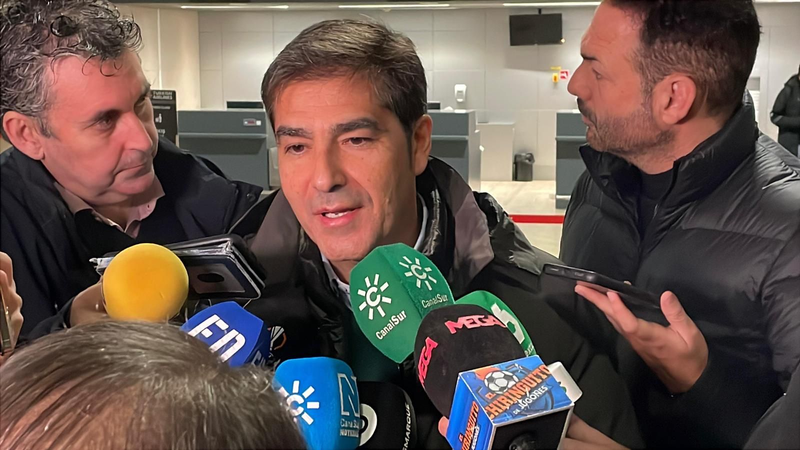 La salida del Betis a Salónica para jugar ante el PAOK