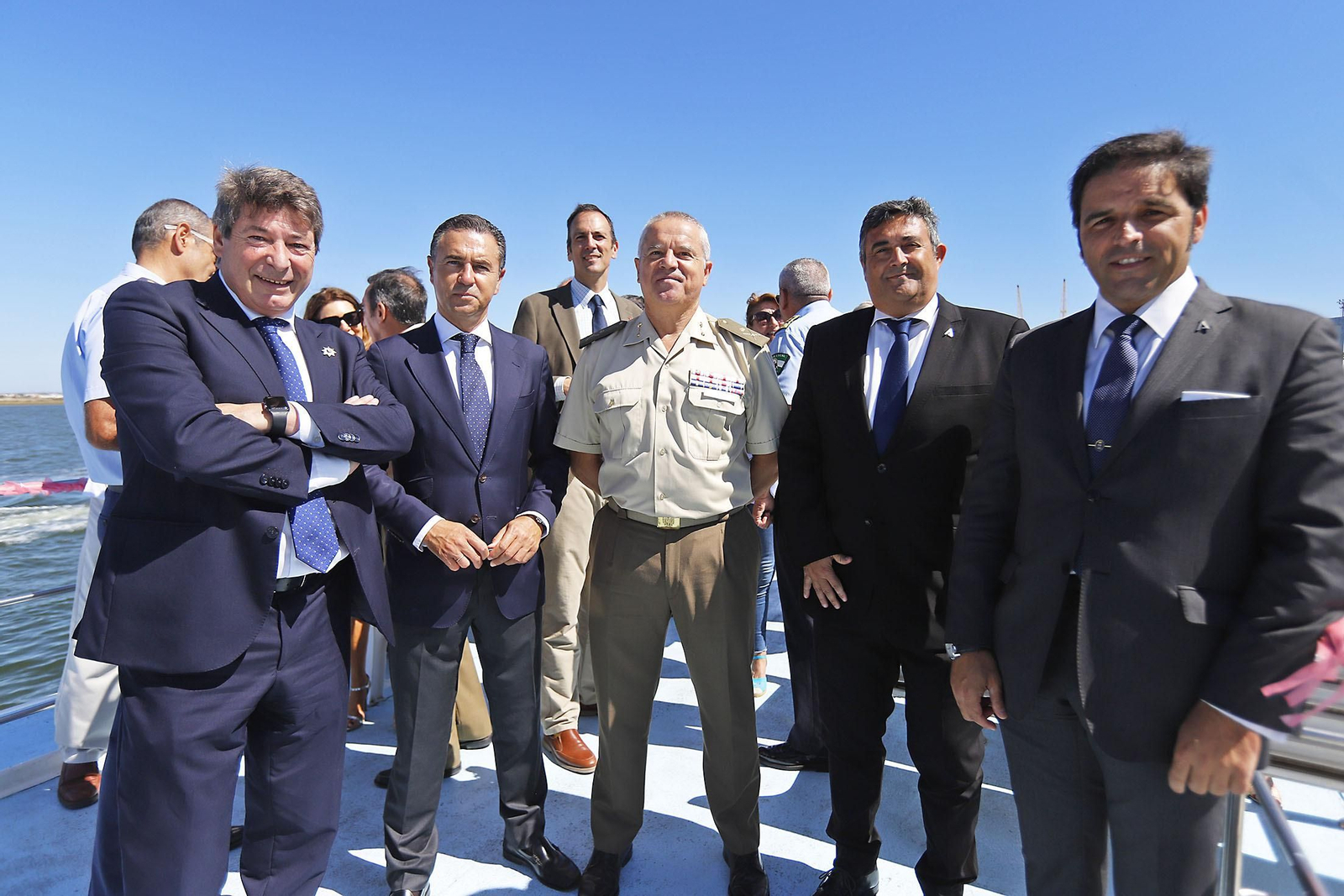 Las imágenes de la Virgen del Carmen por la Ría de Huelva