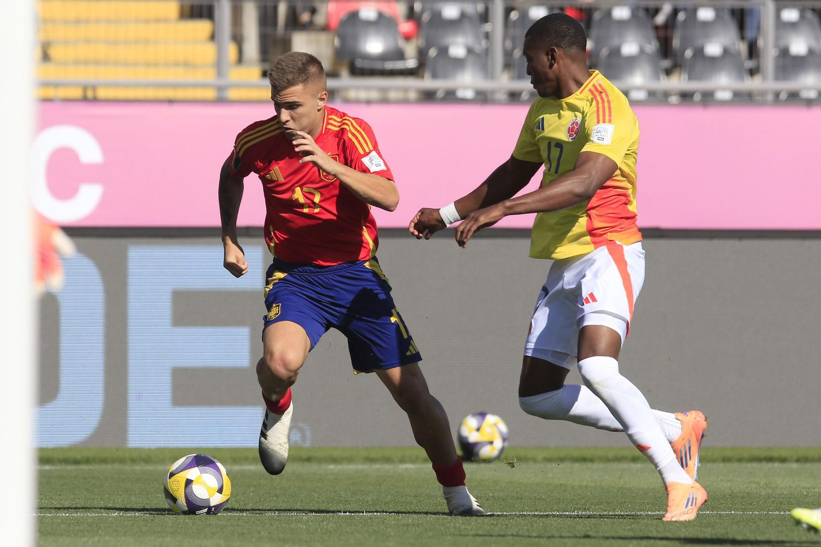 Las fotos del España-Colombia sub 20