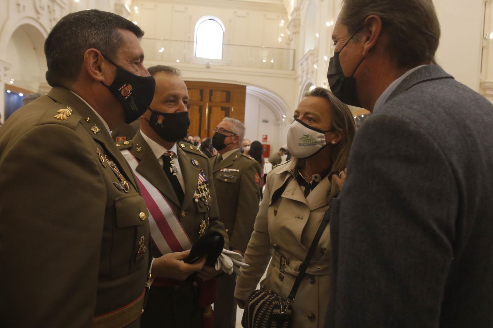 La celebración del día de la Subdelegación de Defensa, en fotografías